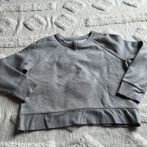 Cropped athleta sweatshirt